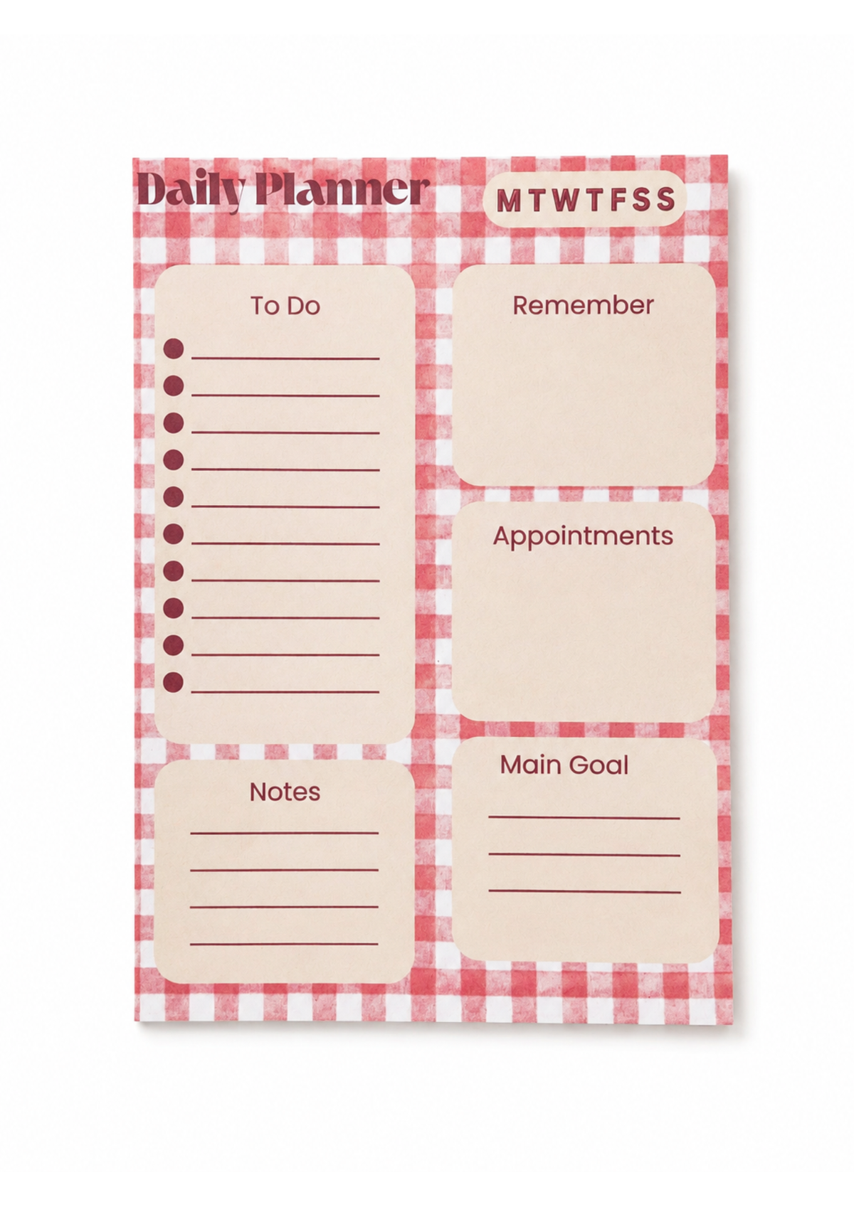 Pink | Daily Planner
