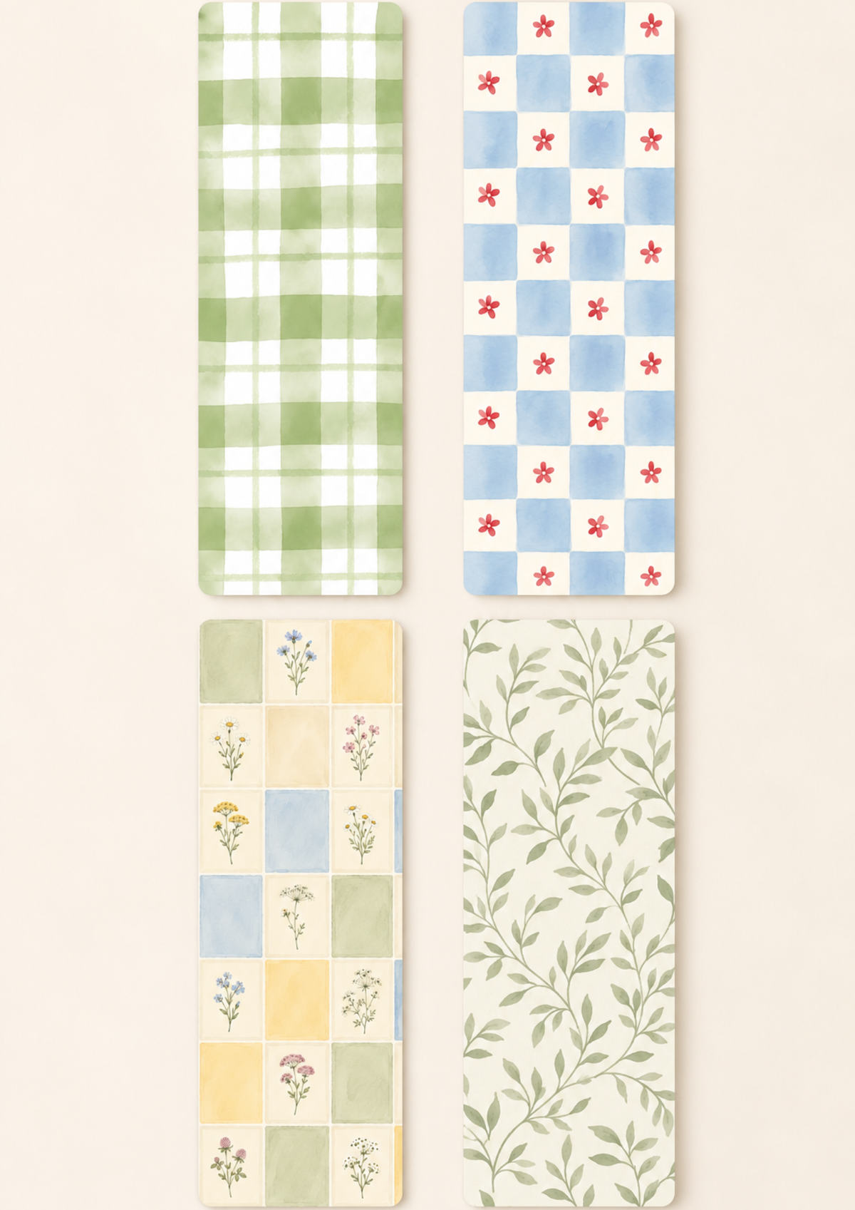 Serenity Bookmark Set | 4-Piece Bookmark Collection