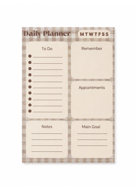 Brown | Daily Planner