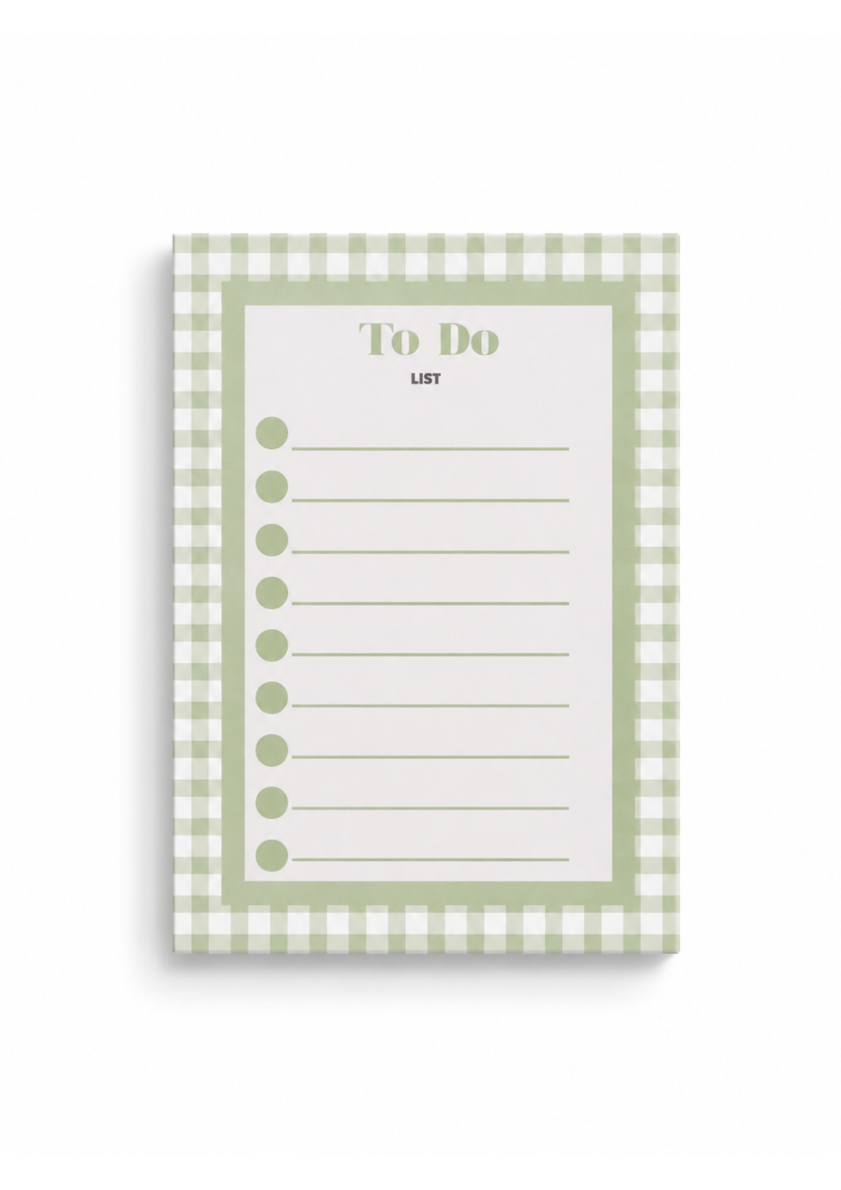 Green | To Do Notepad