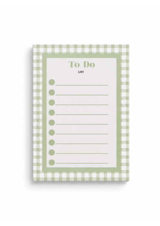 Green | To Do Notepad