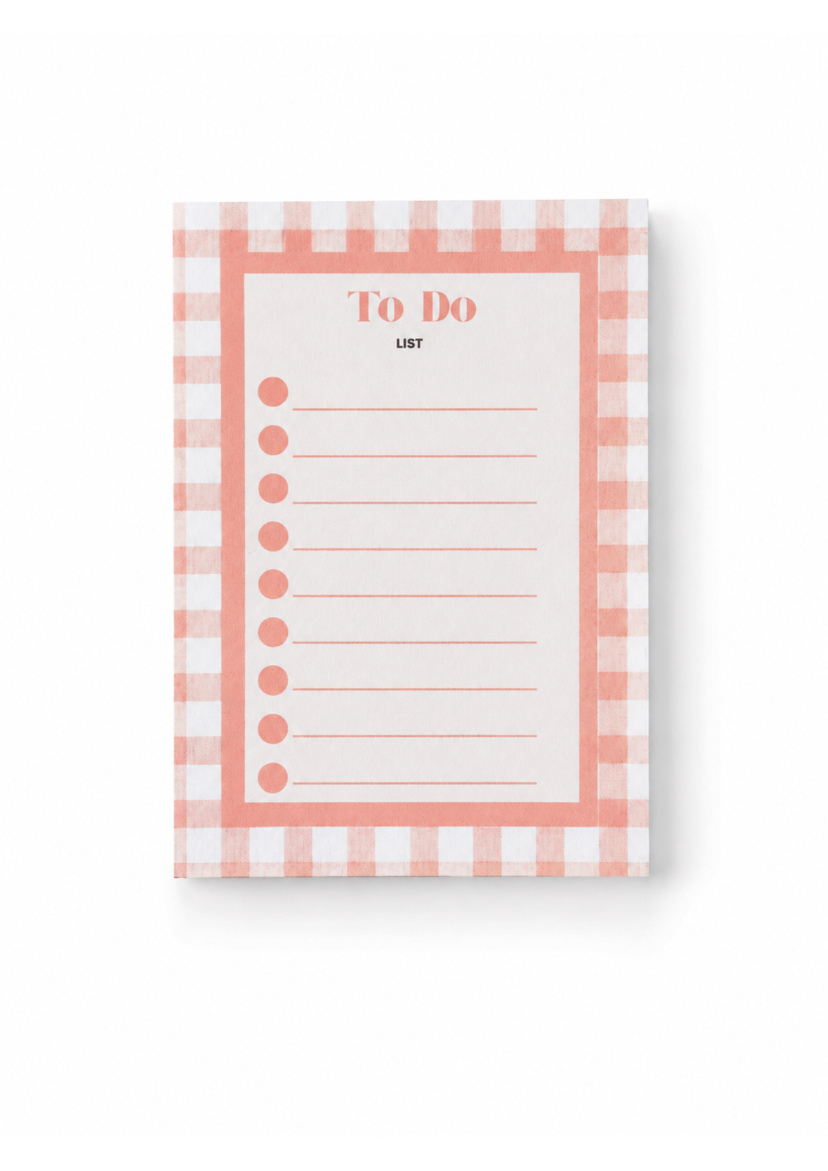 Pink | To Do Notepad