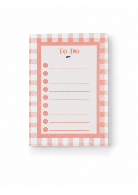 Pink | To Do Notepad